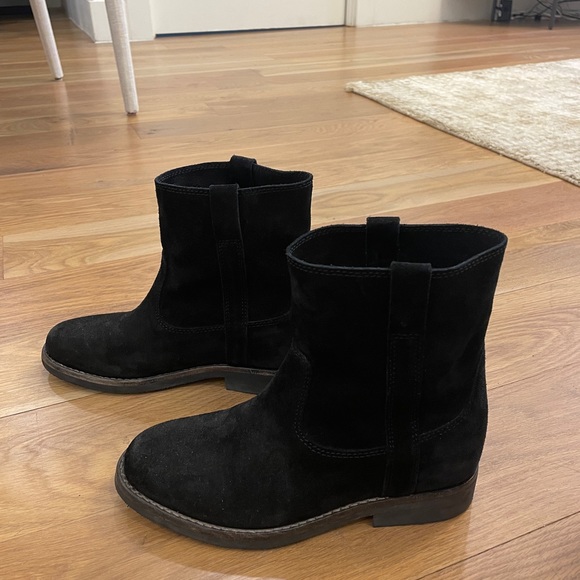 Isabel Marant Susee black suede boot size 37 - Picture 4 of 7